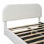 Lit plateforme à panneau de rangement tapissier-432001538-432001596