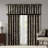 Jacquard Window Valance Black 50X18"-1842760210