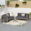Ensemble de banc d'angle gauche / droit X-Back