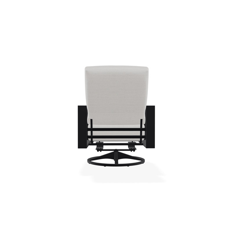 Larssen Outdoor Lounge Chair, Black, Tabloid Cloud