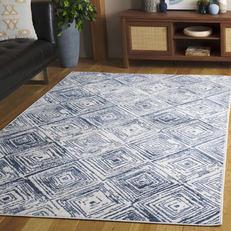 Pyramid Performance Geometric Rug, Rectangle 4'5" x 6'5"