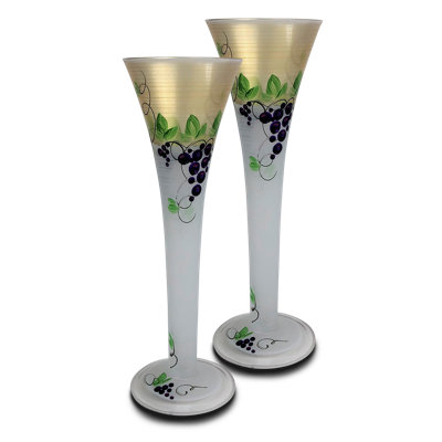 Flûte en verre Grapes 'n Vines