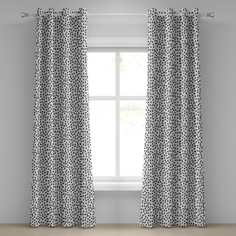 Rideau à œillets George Oliver, L 50 po x L 120 po