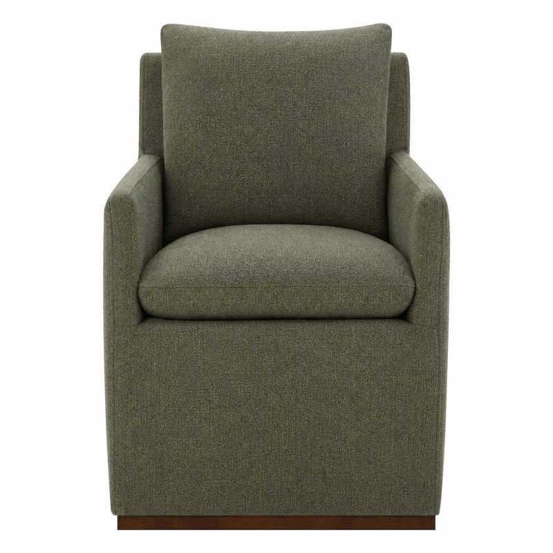 Chaise rembourrée Bobbi, Tweed chanvre Nathan