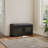 28.74" Entryway Shoe Storage Bench with 2-Door Cabinet, Black Storage, Cushion & Adjustable Shelves-1898982867