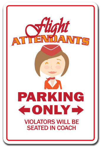 Flight Attendants Decal