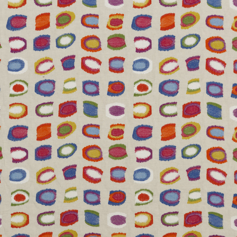 Carnival Jamboree Linen Blend Performance Fabric