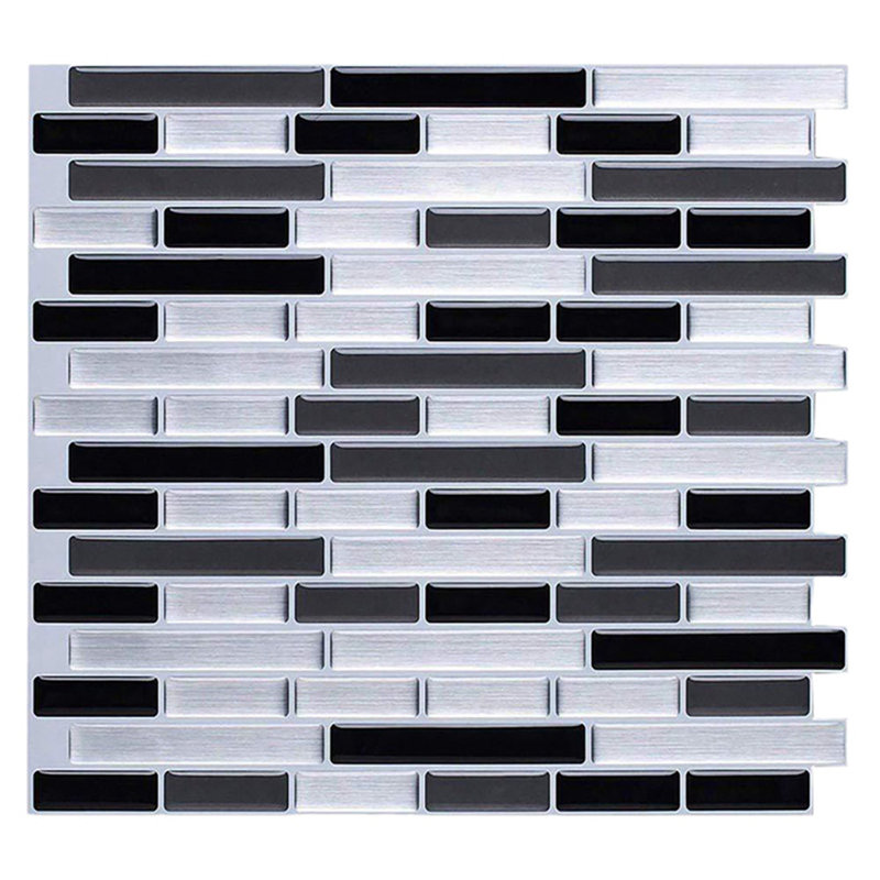 Long Strip Mosaic 3D Self-Adhesive Wall Tiles