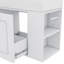 Meuble-lavabo de 21,8 po avec lavabo, armoire flottante murale, grand tiroir et tablette réglable-342243184