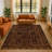 Premium Machine Washable Ashlynn Border Rug-1649991377