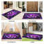  Paillasson anti-dérapant pour intérieur et extérieur, 24 po x 36 po, papillon rose mauve-685649760-685649788
