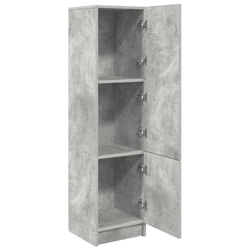 31.5cm Sideboard, Concrete Grey