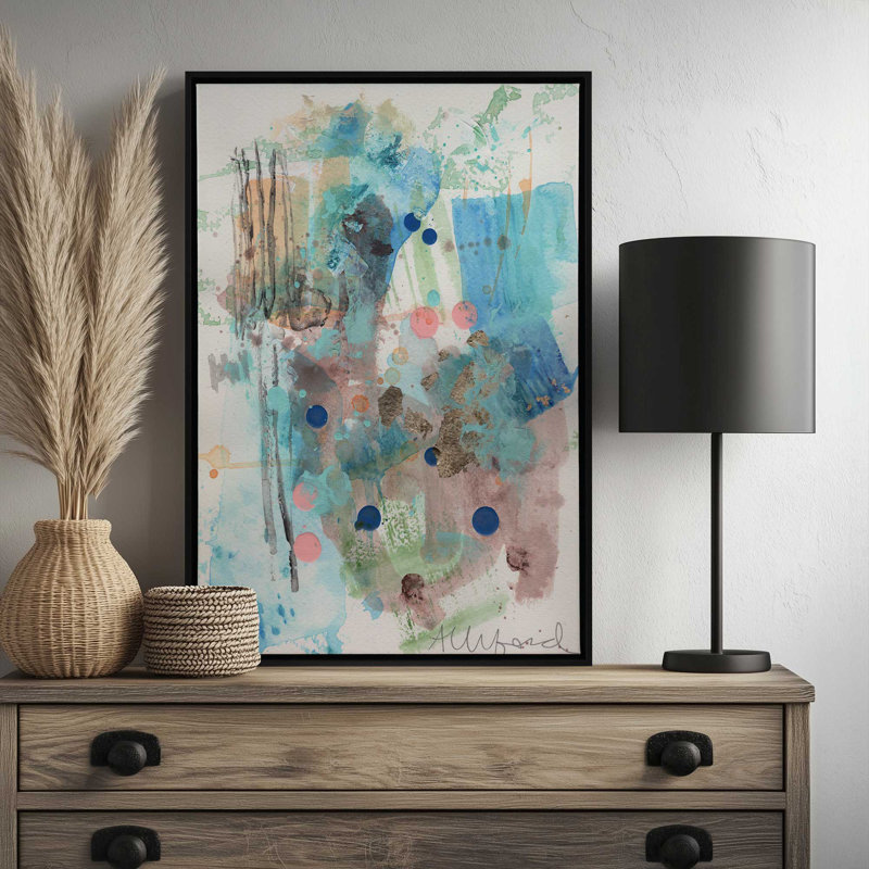 «Testimony» par Allison Ford, reproduction d'art sur toile, H 12 po x l 8 po, Doré