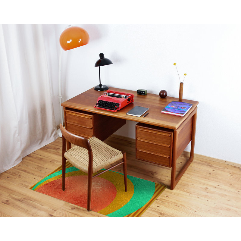 Nasrullah Hard Floor Rectangular Chair Mat, 70 x 100cm