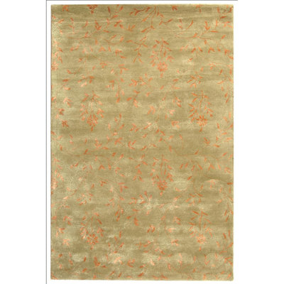 Candelo Soho Hand Tufted Wool And Viscose Floral Rug