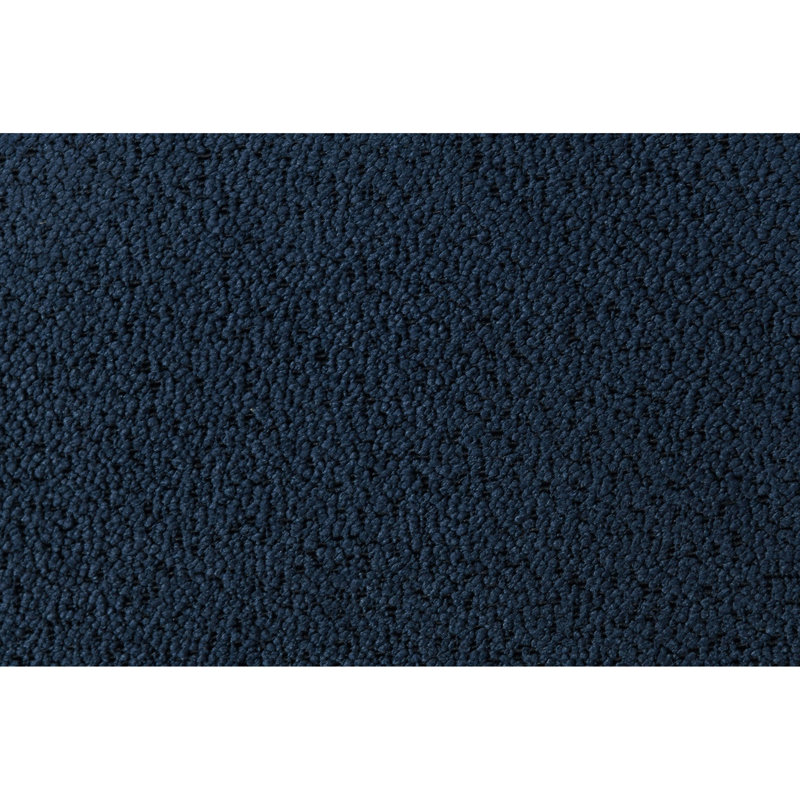 Très grand lit moderne bleu marine avec haut-parleurs intégrés, charge sans fil et lampes de lecture style contemporain, rabattable