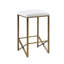 Tabouret de comptoir rembourré sans dossier H 26 po