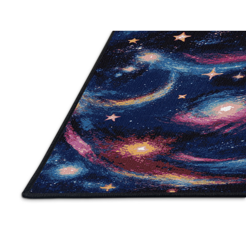 Tapis gris lavable à la machine, Rectangulaire 2 pi x 3 pi