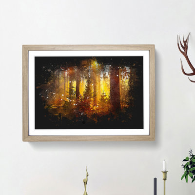 Mystery Forest - Framed Print