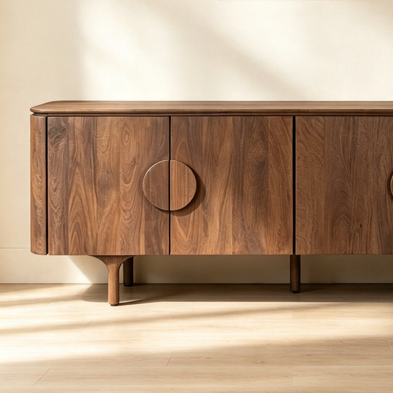 Buffet en bois massif de haute qualité