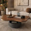 Table basse 47,24 po Mid-Century Cloud