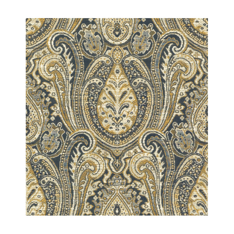 Guaranteed in Stock Rayon Fabric, Blue/White
