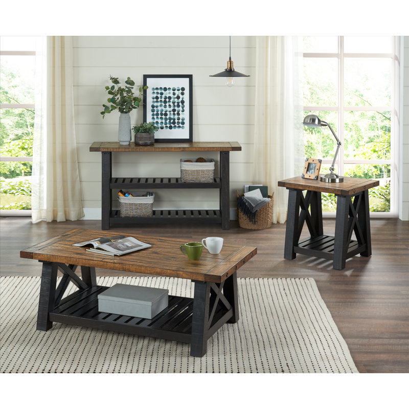 Ensemble de tables basses 2 pièces Caberfae