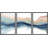 Pastel Watercolor Blue Paint Stroke Abstract Landscape- Framed Canvas Print Wall Art Work Home Decor-119018271-73380129