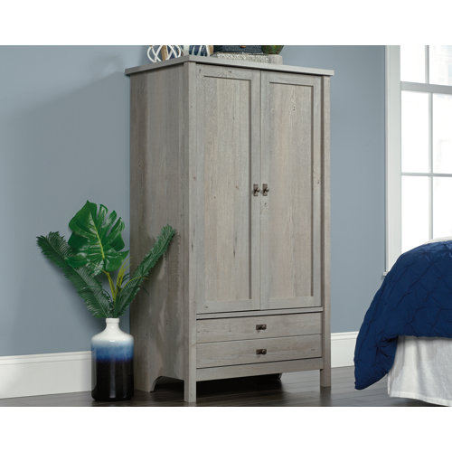 Highland Dunes Myrasol Manufactured Wood Armoire & Reviews | Wayfair