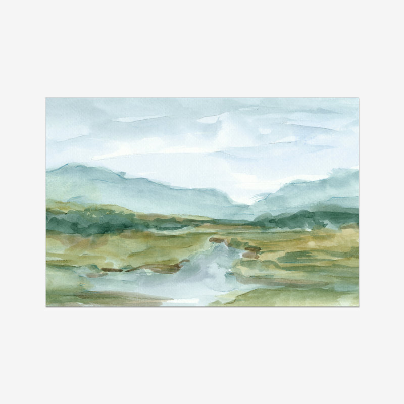 Sketchbook IV by Ethan Harper - Painting, 20cm H x 30cm W, Wrapped Canvas