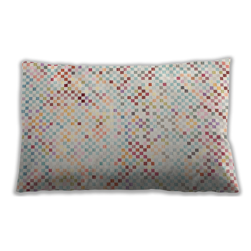 Polka Dots Microsuede Throw Pillow