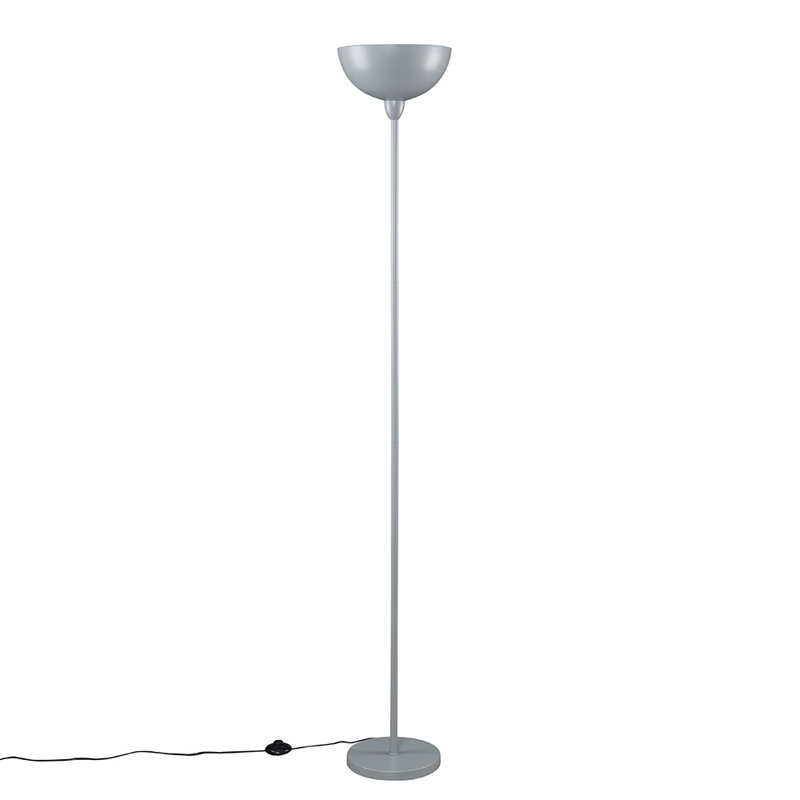 Carolinda 180cm Forseti Matt Gold Uplighter Floor Lamp, No, Matte Gold