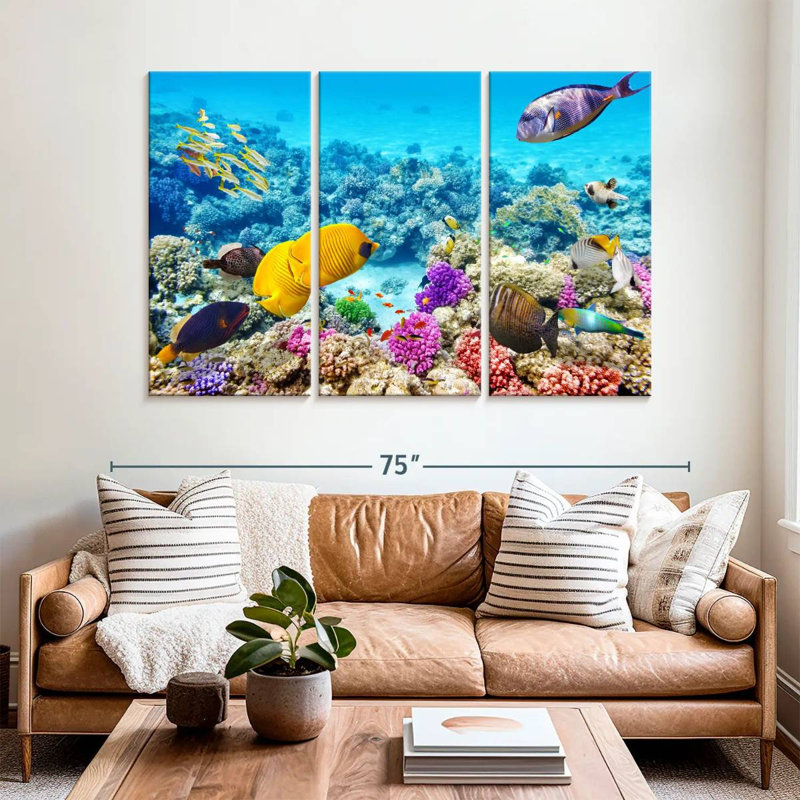 Aletra Ocean Life, H 42 po x l 65 po