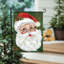 Merry Santa Applique drapeau de jardin