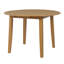 Table de salle à manger extensible ronde pour 2 à 4 personnes-1612915637