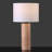 Jillianna Round Marble Table Lamp