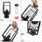1-Light Modern Lantern Head Seeded Pier Mount Light