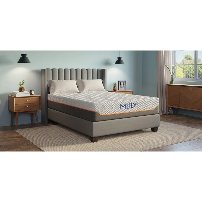 Matelas hybride 11,5 po MLILY Fusion Supreme - moyen, Grand lit