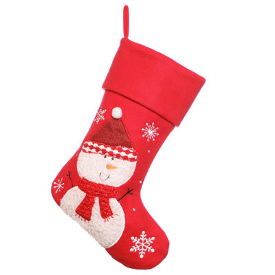 Snowman Christmas Stocking