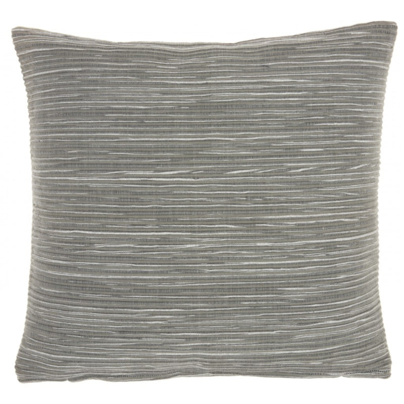  Housse de coussin carré et insert, Gris