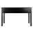 Cydne 4 drawer Rectangular Console Table in Black, 29.23'' H X 47.39'' W X 14.09'' D