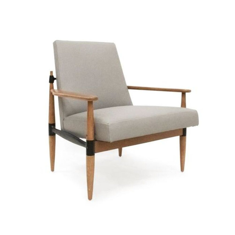 Scout Lounge Chair, Bronze/Driftwood