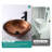 Bathroom Artistic Tempered Glass Vessel Bathroom Sink With Pop-Up Drain-124471365