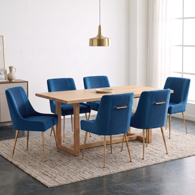 Elian Velvet Upholstered Dining Chair