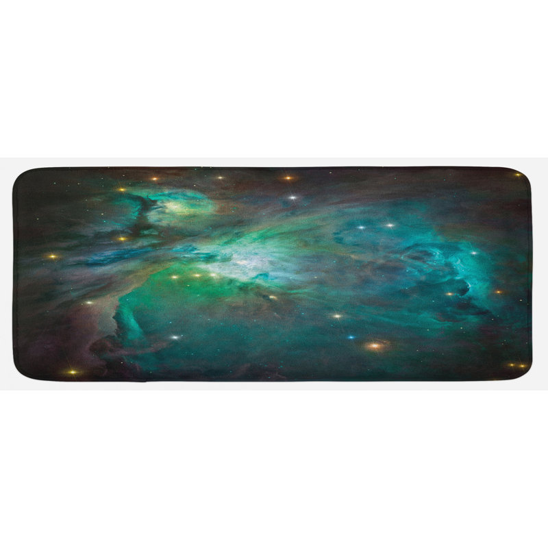 Modern & Contemporary Polyester Kitchen Mat