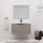 36'' Single Bathroom Vanity with Resin Top-791636357