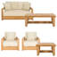Melrose 5 Piece Outdoor Conversation Set