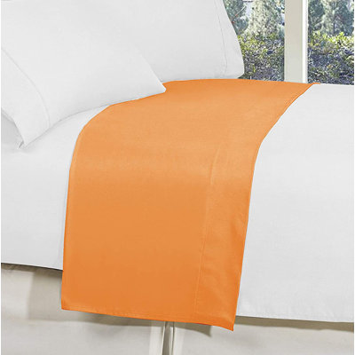 Microfiber Jersey Knit Flat Sheet