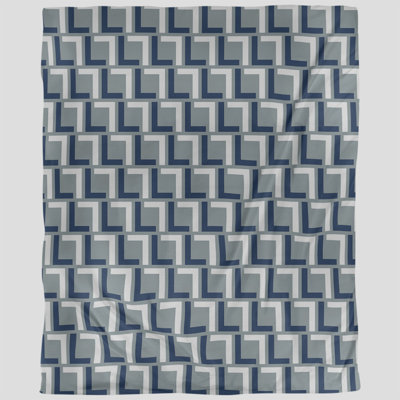 Polyester Geometric Shapes Duvet Cover