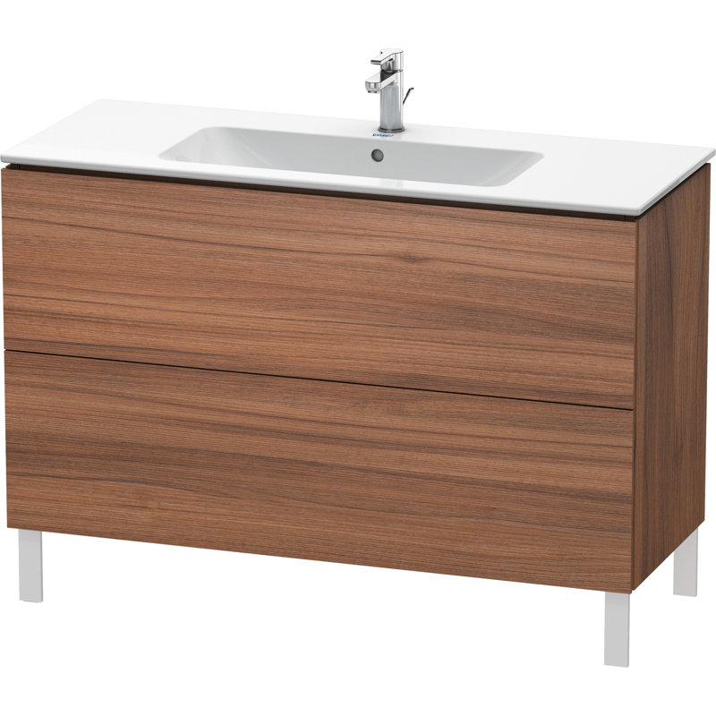50" Single Bathroom Vanity Base Only in Walnut